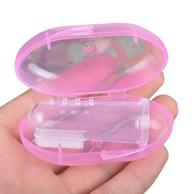 Silicon Finger Toothbrush For Baby - The TinyGen