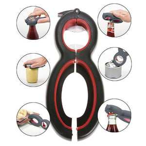 6 in 1 Multi Function Bottle Opener - The TinyGen